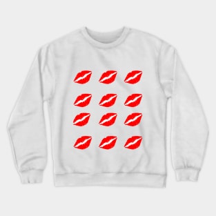 T-shirt containing a kiss Crewneck Sweatshirt